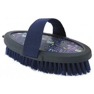 700680107-brosse-pour-cheval-hippo-tonic-soft-fantaisie-gm-bleu-marine-avec-motif-pegasse-tu