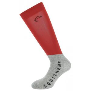 986115031-chaussettes-equitation-equitheme-compet-rouge-gris-clair