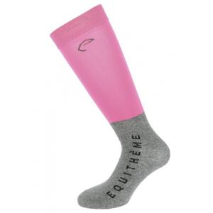 986115231-chaussettes-equitation-equitheme-compet-rose-gris-clair