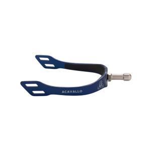 ac739x-blue-eperon-d-equitation-avec-manche-interchangeable-acavallo-arena-aluplus-2-0-spurs-blue