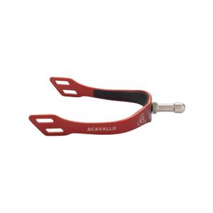ac739x-crimson-red-eperon-d-equitation-avec-manche-interchangeable-acavallo-arena-aluplus-2-0-spurs-crimson-red