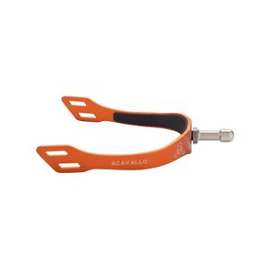ac739x-orange-eperon-d-equitation-avec-manche-interchangeable-acavallo-arena-aluplus-2-0-spurs-orange