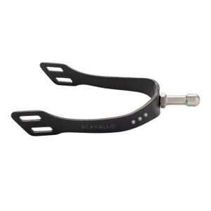 ac739se-total-black-eperon-d-equitation-avec-manche-interchangeable-acavallo-arena-aluplus-2-0-spurs-special-edition-total-black