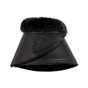 ac9715-black-cloches-pour-cheval-avec-fourrure-et-fermeture-velcro-acavallo-black