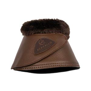 ac9715-darkbrown-cloches-pour-cheval-avec-fourrure-et-fermeture-velcro-acavallo-darkbrown