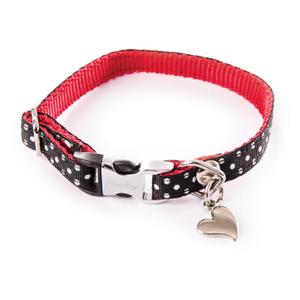 3009082-collier-pour-chien-pois-alter-ego-xs-noir-bicolore-10x17-27-cm