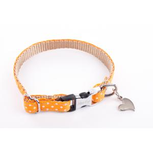 3009084-collier-pour-chien-pois-alter-ego-xs-orange-fluo-10x17-27-cm