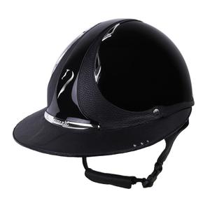 ecl-premg-swa-black-casque-d-equitation-femme-antares-shagreen-premium-eclipse-swarovski-noir