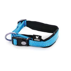 3008009-collier-pour-chien-nylon-reglable-arka-haok-s-turquoise-15x30-35-cm
