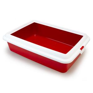 4044-bac-a-litiere-pour-chat-arquivet-hydra-rouge-43x31x12-cm