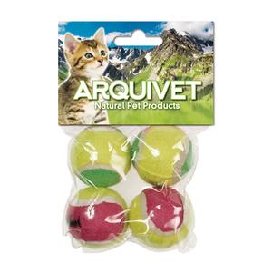 4281-balle-pour-chien-de-tennis-arquivet-multicolore-4-5-cm