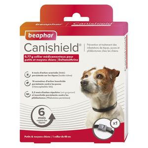 8111130-antiparasite-pour-petit-moyen-chien-beaphar-canishield-blanc-rouge-tu