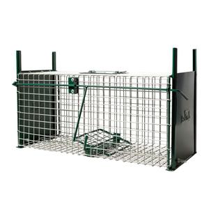 129702502020-cage-a-rats-2-portes-boxtrap-argente-vert-50x21x22-5-cm