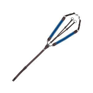 113601-marron-electric-collier-de-chasse-elastique-y-pour-cheval-canter-marron-electric
