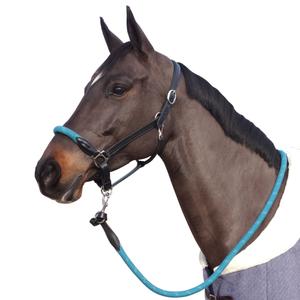 119522-noir-emeraude-licol-corde-boucles-blanches-pour-cheval-canter-noir-emeraude