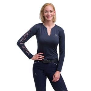 600-102152-navy-blue-t-shirt-equitation-manches-longues-haute-performance-femme-cavalliera-rose-gold-navy-blue