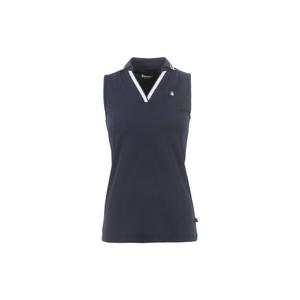004586-8q-polo-d-equitation-sans-manches-femme-cavallo-cavalnessa-darkblue