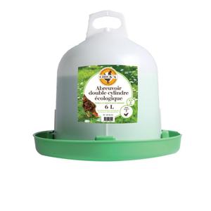 509006006sp-abreuvoir-pour-volailles-double-cylindre-ligne-verte-chick-a-blanc-vert