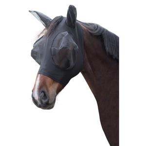 3229052-masque-anti-mouches-pour-cheval-covalliero-finostretch-noir