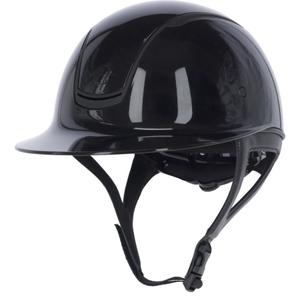 3230159-casque-d-equitation-covalliero-eclipse-polo-laque-noire
