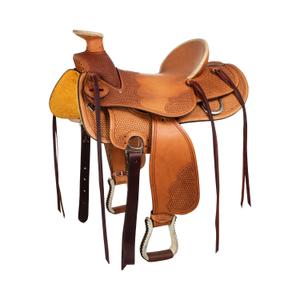 dnh08006-natural-selle-de-western-pour-cheval-en-cuir-souple-denver-high-country-marron