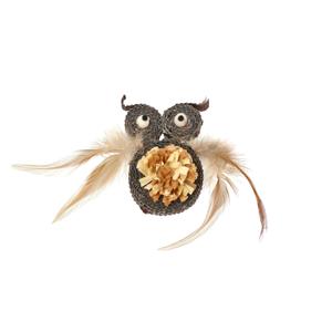 331388-jouet-pour-chat-dogman-natural-owl-cardboard-brown-7x9x1-5-cm