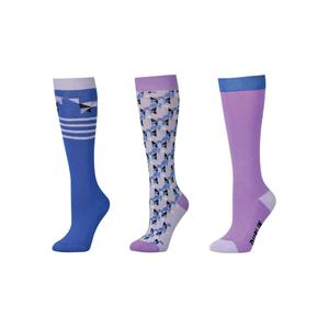 1023146016-chaussettes-equitation-enfant-dublin-x3-purple-geo-ponies-tu