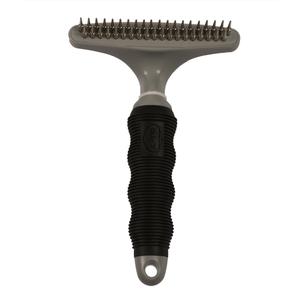 10053-peigne-pour-chien-anti-noeuds-20-pins-duvoplus-noir-gris-16-5x11x4-5-cm