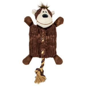 12040-jouet-peluche-pour-chien-singe-balle-duvoplus-zoo-friends-morris-brun-17x16x10-cm
