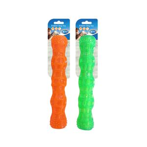 1714505-stick-pour-chien-couinant-duvoplus-tpr-orange-vert-18x4-3x4-3-cm