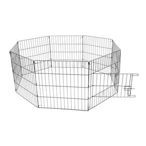 470300-enclos-pour-chiots-avec-porte-net-et-crochets-duvoplus-noir-150x60x60-cm