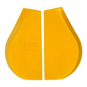 ecreatapj-accessoires-de-selle-pour-cheval-pair-easy-change-riser-system-jaune-tu
