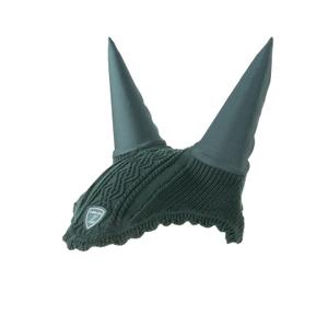 320033209-bonnet-pour-cheval-court-lami-cell-lea-vert-fonce