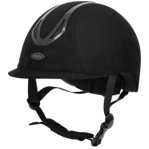 911543200-casque-d-equitation-femme-choplin-aero-velvet-noir-brillant