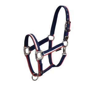 ca00031-navy-red-licol-pour-cheval-avec-rembourrage-polaire-et-mousqueton-equestro-white-trim-navy-red