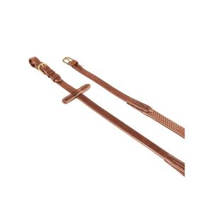 et03001-cognac-renes-pour-cheval-en-cuir-et-caoutchouc-pour-bridon-anglais-equestro-cognac