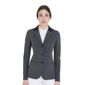 et06001-grey-black-veste-de-concours-femme-equestro-elegance-grey-black