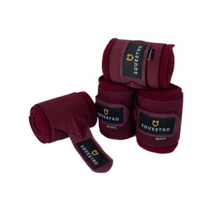 eth07000-burgundy-bandes-de-polo-pour-cheval-equestro-x4-burgundy-tu