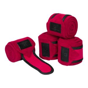 eth07012-wine-black-bandes-de-polo-pour-cheval-equestro-x4-wine-black-tu