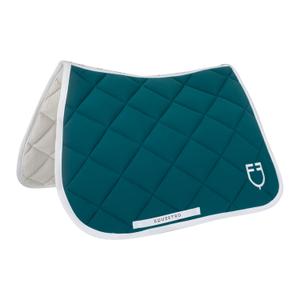eth09012-petrol-548c-tapis-de-selle-de-saut-en-tissu-technique-pour-cheval-equestro-huntergreen-poney