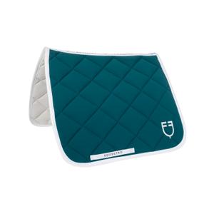 eth09013-petrol-548c-tapis-de-dressage-pour-cheval-avec-logo-equestro-huntergreen-full