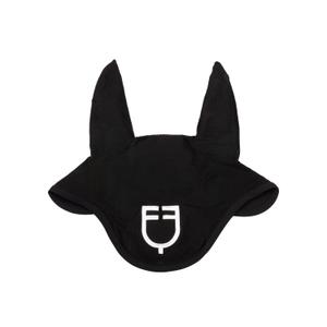 eth09029-black-bonnet-anti-mouches-en-tissu-maille-oignon-pour-cheval-equestro-noir-full