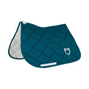 eth09052-petrol-white-tapis-de-selle-de-saut-pour-cheval-rembourre-equestro-gp-petrol-white