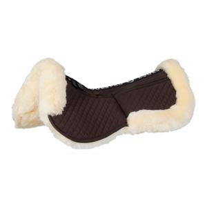 eth09113-brown-natural-amortisseur-pour-cheval-en-coton-avec-poches-et-peau-de-mouton-equestro-brown-natural-tu