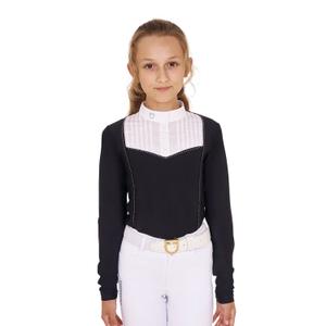 etka00116-black-polo-de-concours-manches-longues-fille-equestro-black