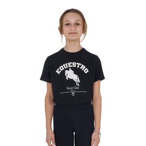 etka00241-black-t-shirt-en-coton-fille-equestro-jumping-horse-club-black
