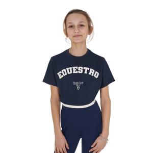 etka00242-navy-t-shirt-en-coton-fille-equestro-horse-club-navy