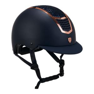 etu00006-navy-rosegold-casque-d-equitation-equestro-eclipse-stone-mat-rowel-fitting-navy-rosegold