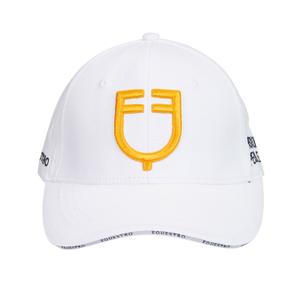 etu03003-white-yellow-casquette-de-baseball-equestro-white-yellow-tu