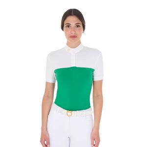 etw00035-ultramarine-green-18-5338-polo-de-concours-femme-equestro-buttons-1-2-mesh-ultramarine-green-18-5338